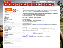 Tablet Screenshot of birkemosegaard.dk